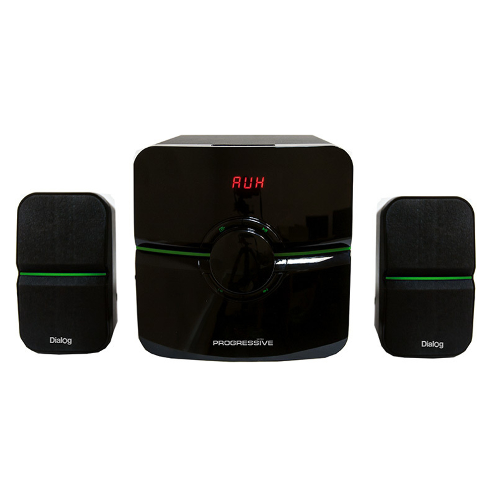 Акустика Dialog AP-203 черный (2,1) USB+SD reader