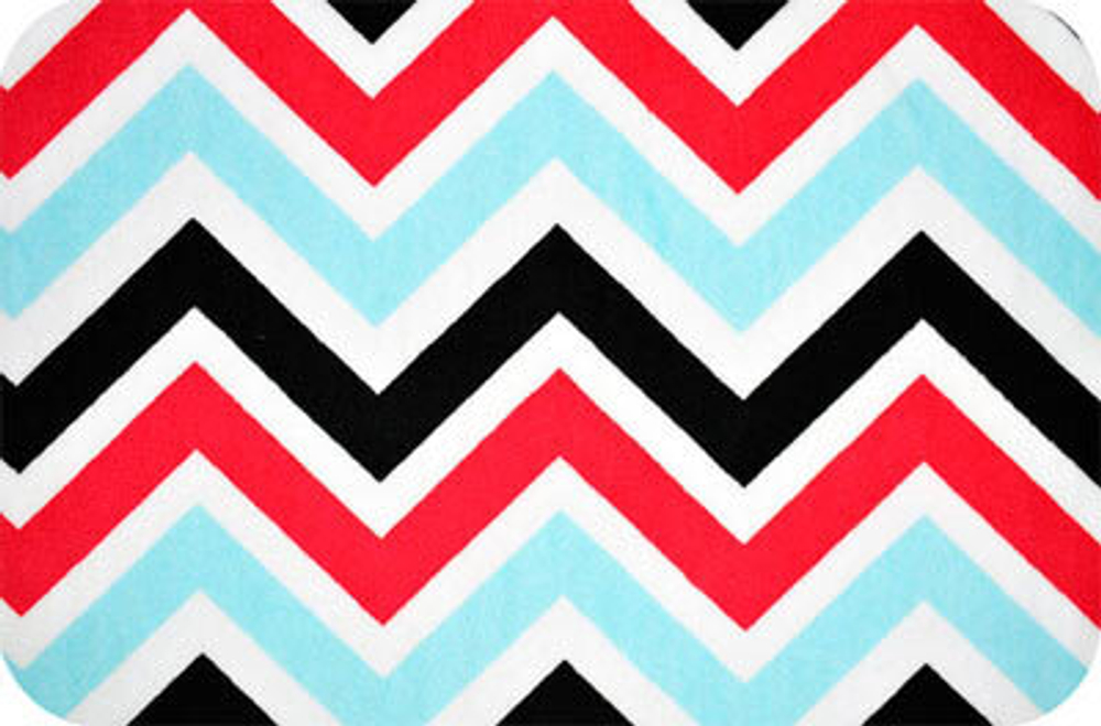 "PEPPY" Плюш CHEVRONS ZIGZAGS CUDDLE, 48 x 48 см  440 г/кв.м, 100% полиэстер