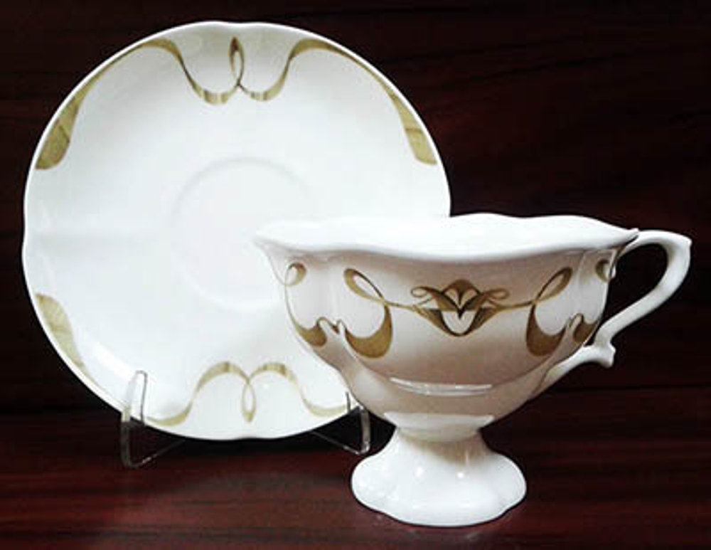 Чашка с блюдцем чайная ф. Наташа рис. Фиона. арт. 81.16523.00.1