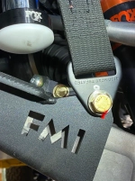 Ограничительные ремни и буферные упоры для передней подвески Bronco Raptor 2022+ Бронко Раптор