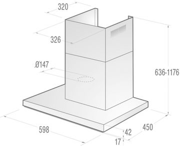 Витяжка GORENJE WHT 631 E2X
