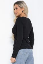 Блуза Бетти (черная) Б12427-5 LT Collection