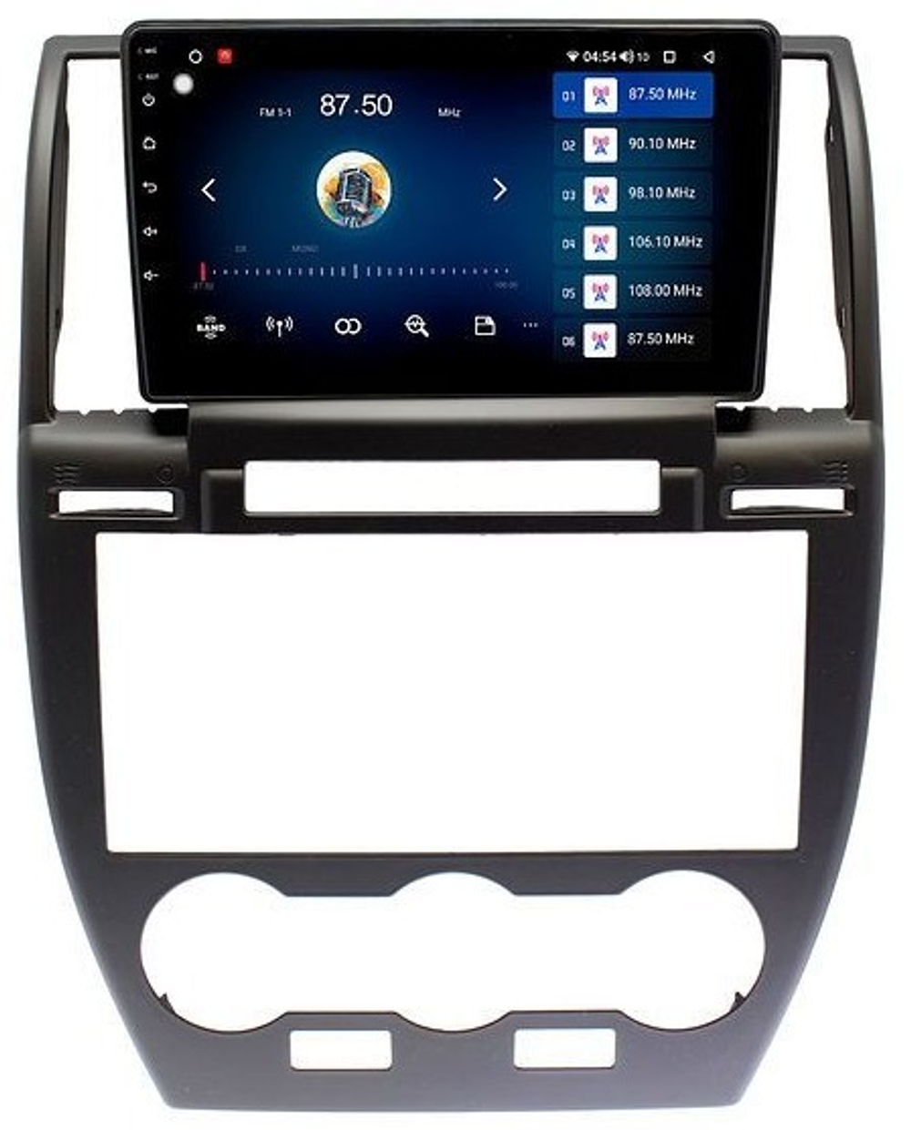 Магнитола для Land Rover Freelander 2 2007-2012 (монохром) - Vaycar VA99-0001 на Android 13, 8-ядер, 2Гб-32Гб, 4G SIM-слот