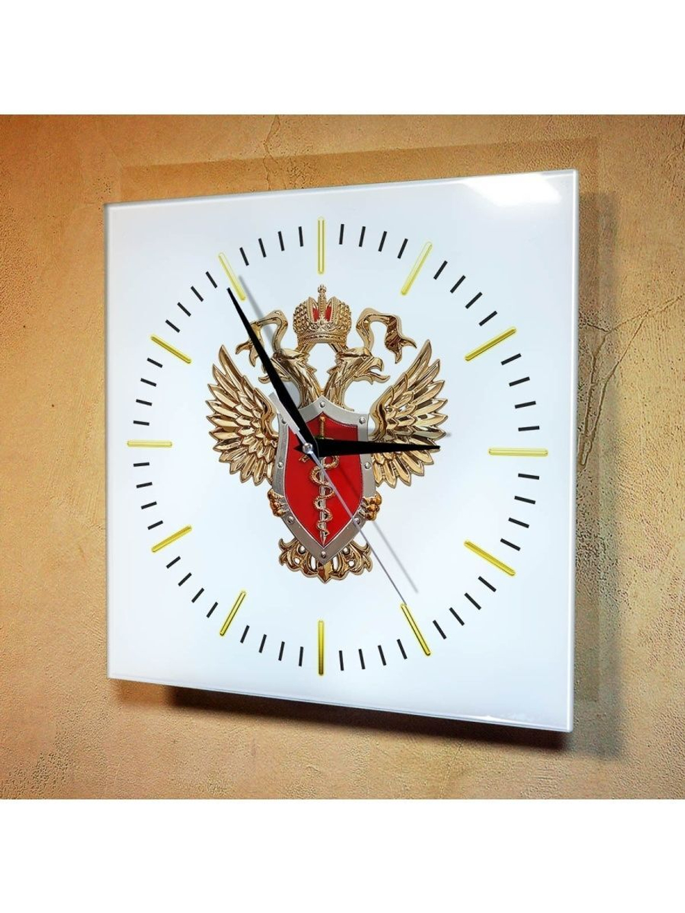 Настенные часы "Эмблема ФСКН 02 48"