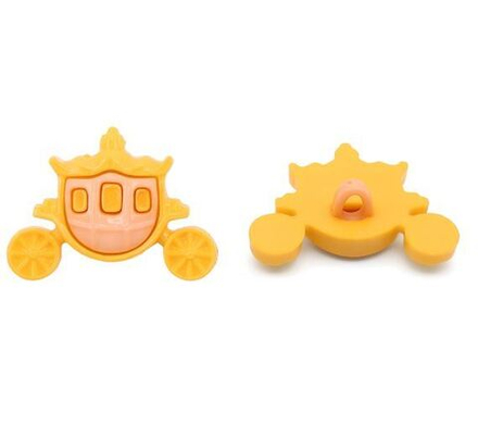 48879 Пуговица 'Карета' 40L (25мм) на ножке, пластик, №157