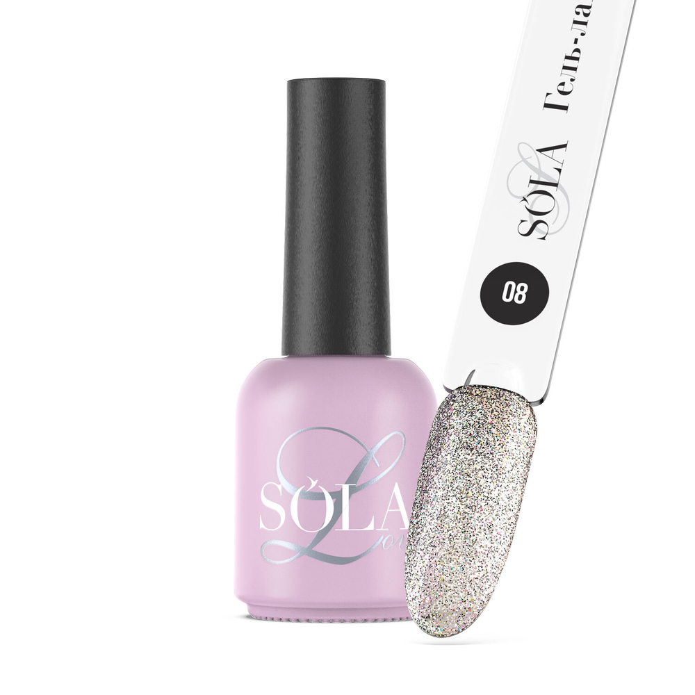 SoLa Гель-лак Angel 08 с шиммером, 10мл