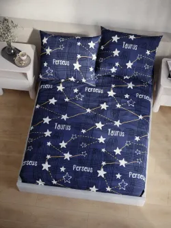 Постельное белье Полисатин Мечта "Perseus" 1,5-сп Наволочка 50х70 см 1 шт Простынь 150x215 смПододеяльник 145x215 см