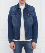 джинсовая куртка Tommy Jeans - голубой(DM0DM10244)