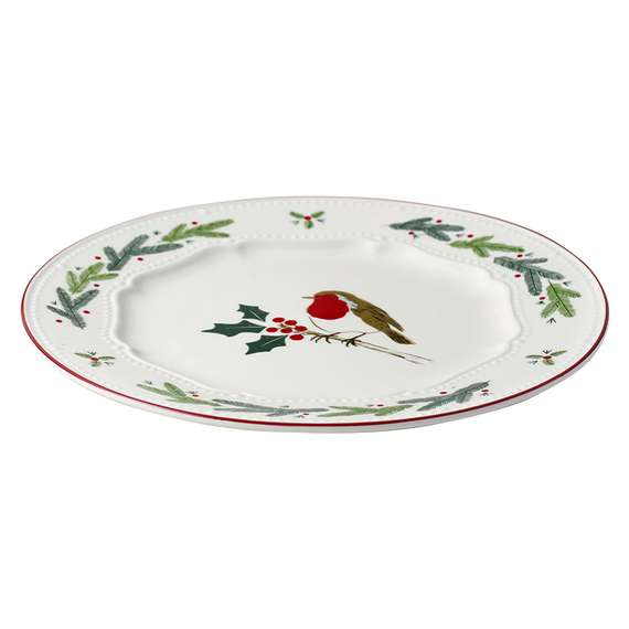 Набор из четырех тарелок nordic winter из коллекции new year essential, D23 см