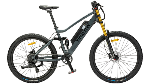 Электровелосипед 27.5" TIMETRY D067 9ск. черный