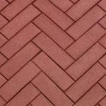 ЛСР, Тёмно-Красный «Эдинбург» Лонг, 250x80x50 - Клинкерная тротуарная брусчатка