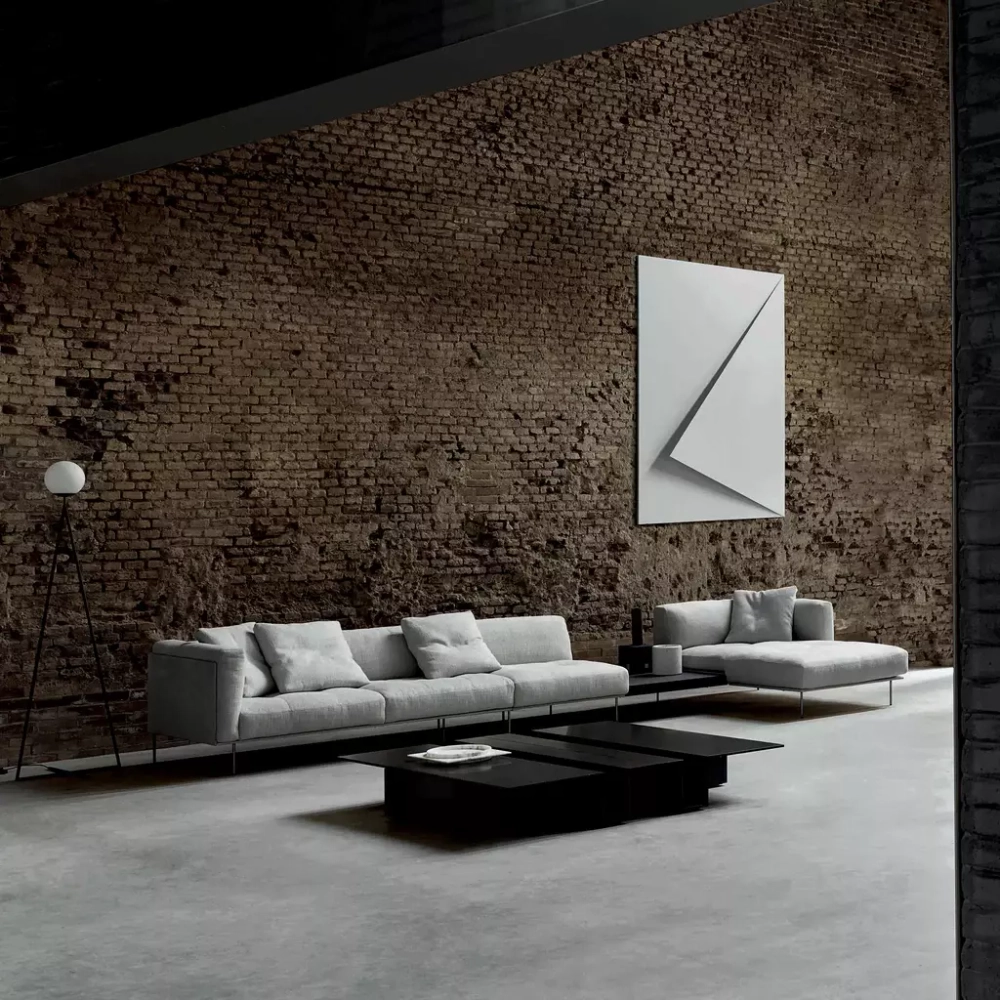 Диван LIVING DIVANIRod system 3720х860/1800х700