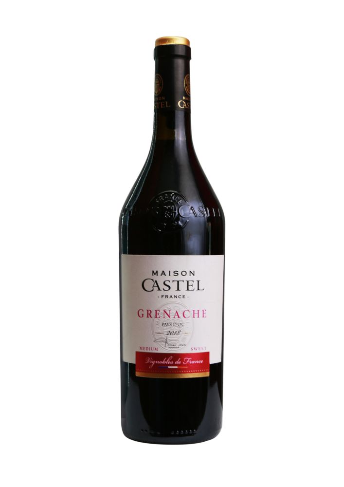 Вино Maison Castel  - Grenache Medium Sweet Rouge Pays d&#39;Oc IGP 12.5%