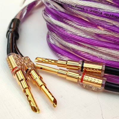 DAXX S92g Акустический кабель 12AWG (3.3мм.кв), класса Hi-Fi из посеребренной бескислородной меди -готовая пара-