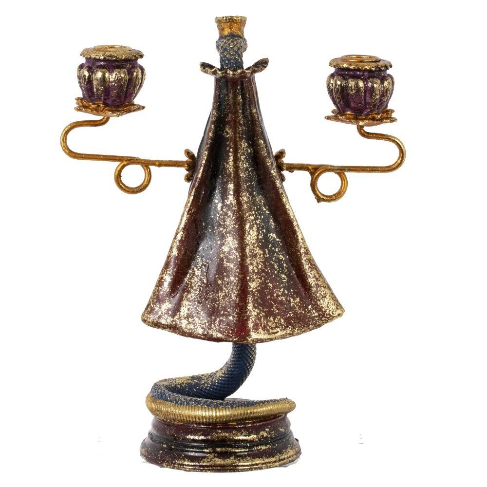 GAEM Подсвечник "Змея", L26 W12 H32 см