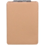 Зеркало косметическое двойное «ФРАТЕЛЛИ», прямоугольник, цвет золото, 9*6см (пакет с подвесом)