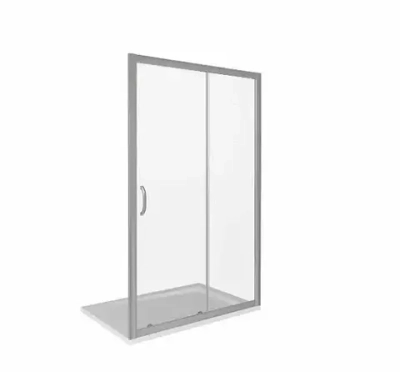 Душевая дверь в нишу Bas Infinity WTW-120-C-CH 120*185 с поддоном 3см