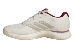 Женские Кроссовки теннисные Adidas Avacourt 3 - chalk white/ice gold/team victory red