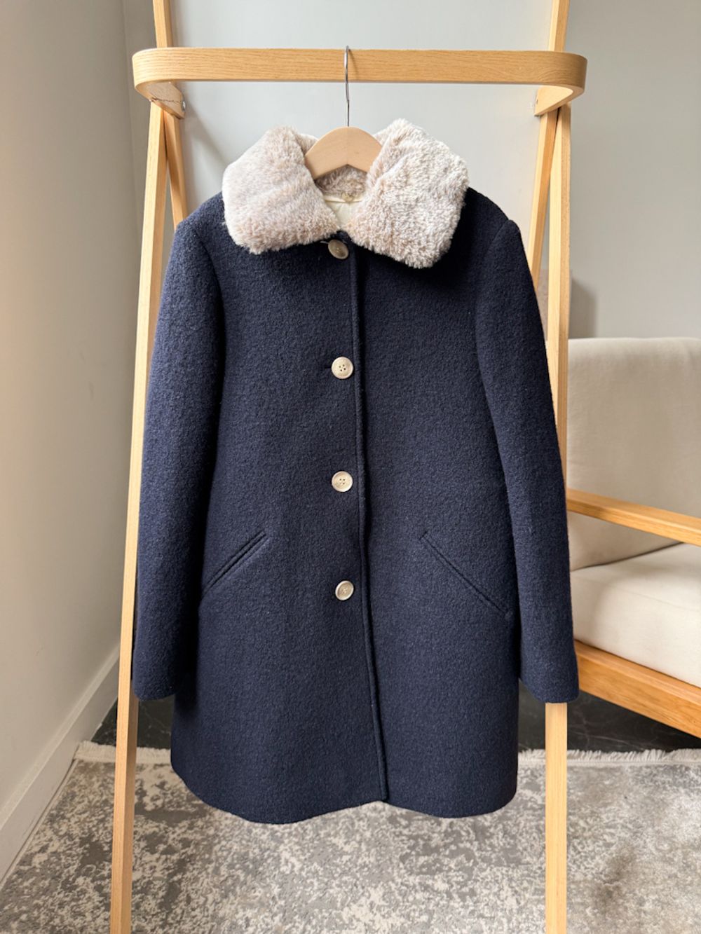 Шерстяное пальто Bonpoint, 140