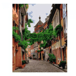 Картина по номерам 40*50см "Летняя улица" (Lori)