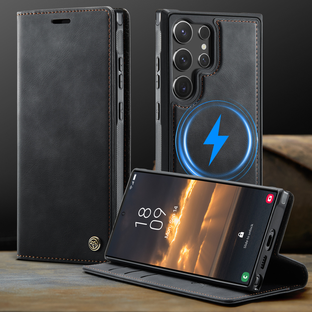 Чехол-кошелек CaseMe 2 in 1 MagSafe Samsung Galaxy S24 Ultra