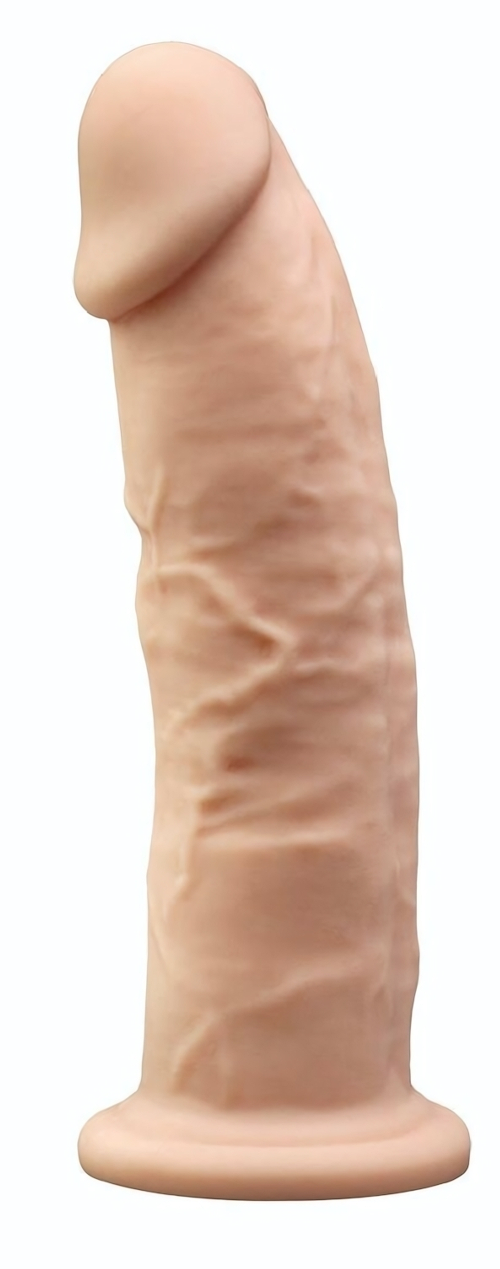 Телесный вибратор-реалистик Model 2 - 17,5 см. (Цвет: телесный)