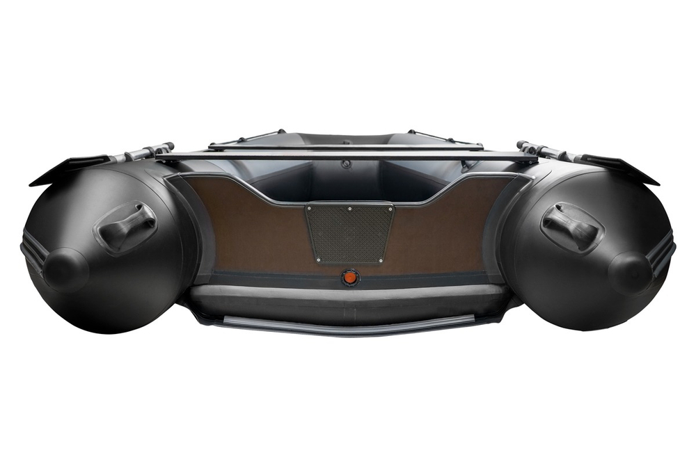 YACHTMAN-300 НДНД (Яхтман) серый-черный (лодка ПВХ нднд под мотор с усилением)