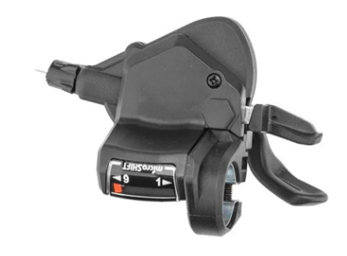 Шифтер/манетка правый Microshift TS39-9R 9-ти скор. с тросом 2050 мм,19816