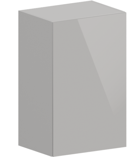 Кухня Модуль ШВ 450 Графит / Белый Софт