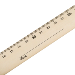 Линейка 30см Красин "Стандарт", дерево