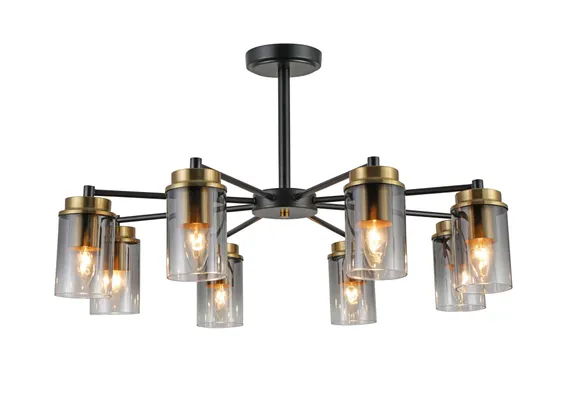 85712/8 COPPER+BLACK (1) Люстра (RL)