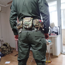 Тактический разгрузочный пояс с подсумками Yakeda Мультикам