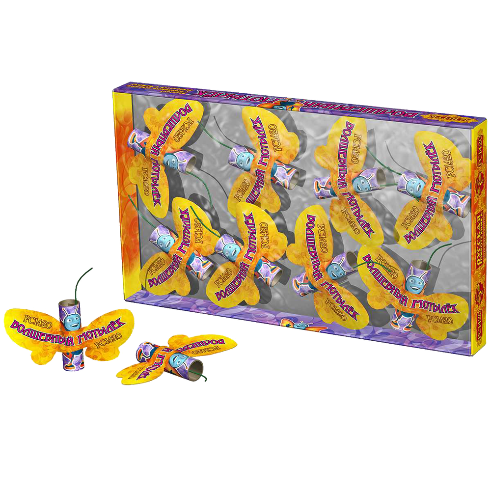 Петарда "Волшебный мотылек" 1 шт.