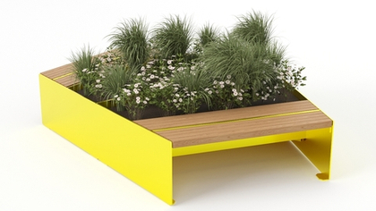 Скамья-вазон Модуль 1 SK00342