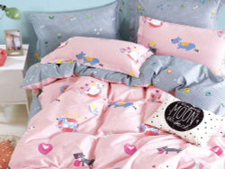 Постельное белье 1.5 спальное Asabella 1569-4S
