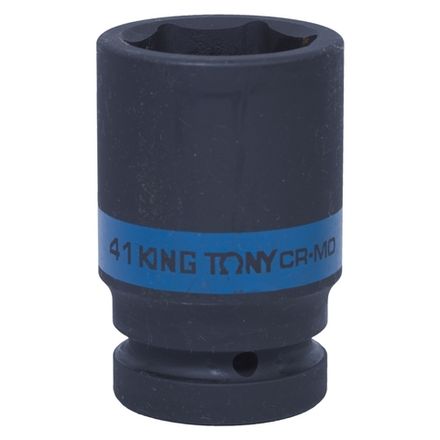 Цена на KING TONY (843541M) Головка торцевая ударная глубокая шестигранная 1", 41 мм