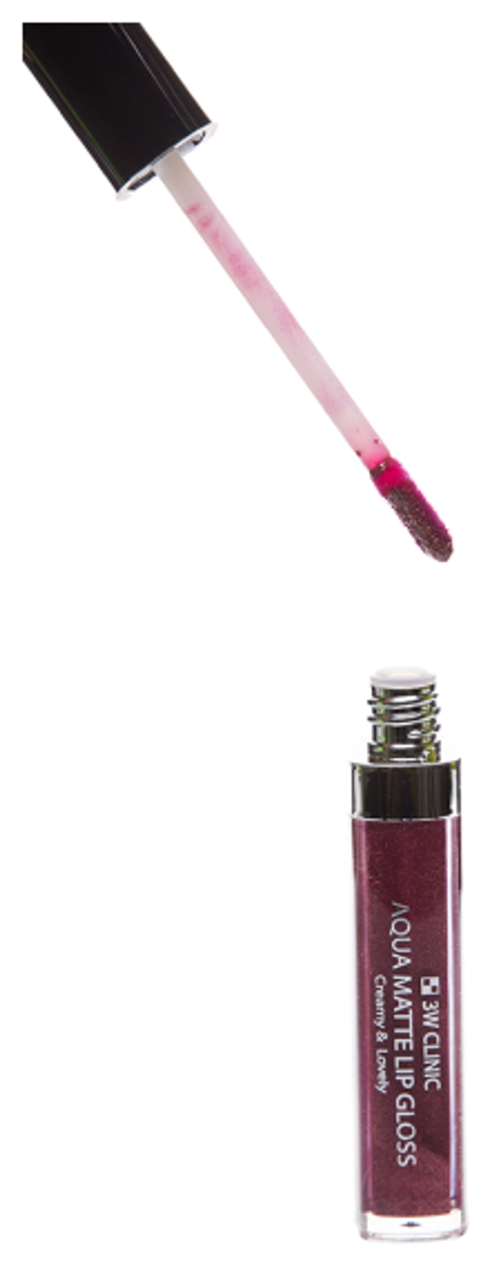 Блеск для губ 3W Clinic #05 Aqua Matte Lip Gloss Ruby Purple цвет Рубиново-Фиолетовый 6,5 г