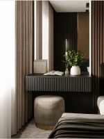 Туалетный столик подвесной с ящиками 75х43х20