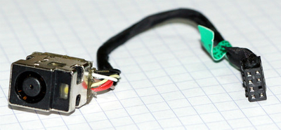 Разъем питания HP Pavilion g6-2000, g7-2000  на шлейфе DC1255