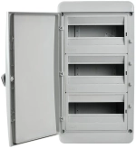 Корпус пластиковый КМПн-36 IP65 серая непрозрачная дверь TEKFOR IEK