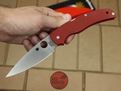 Нож Spyderco Native Chief - бургунди C244GP BRG