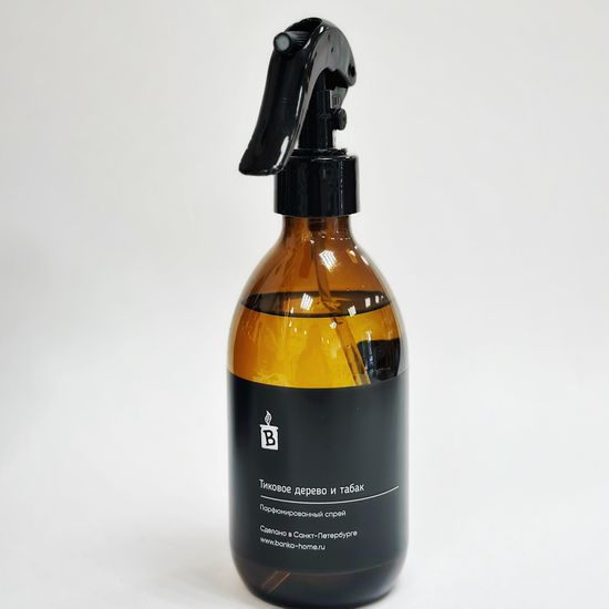 Парфюмированный спрей - Тиковое дерево и табак, 275 мл