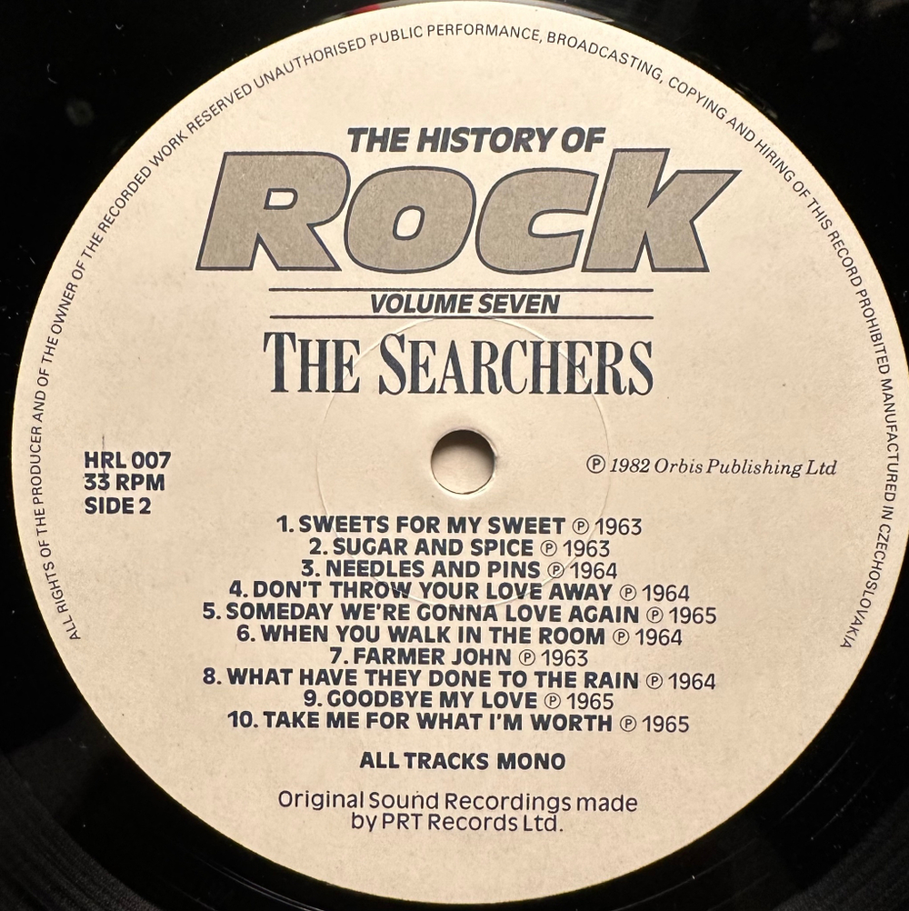 Сборник - The History Of Rock 7 (Англия 1982г.) 2LP