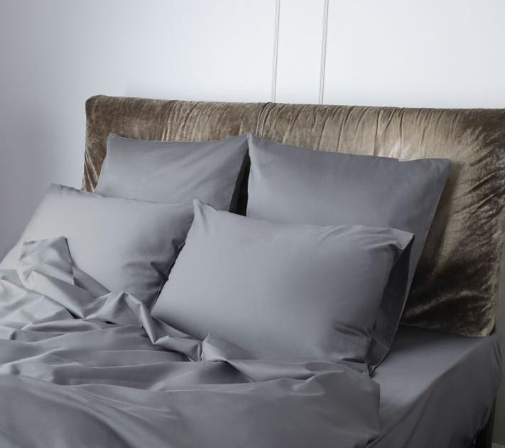 Пододеяльник 220х240 Mollen серебристо-серый