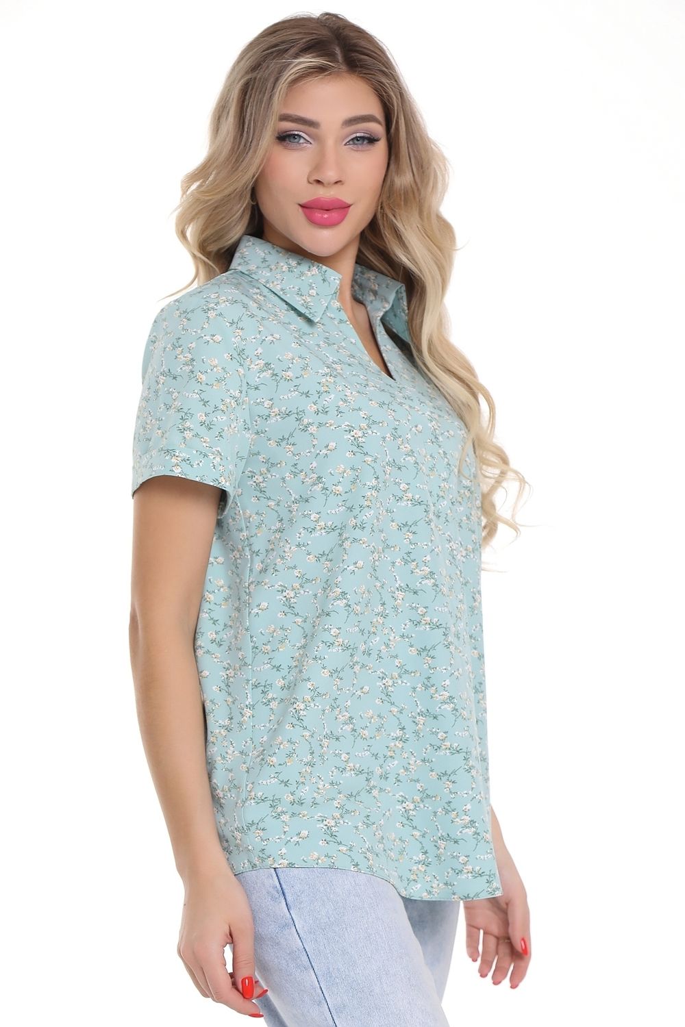 Блуза Хит лета (бирюза) Diolche