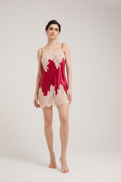 Сорочка Vivis Lydia berry-bullet малиновая