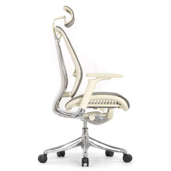 Кресло EXPERT 2 SPRING HSPM 01 G (подлокотник 6D(360),сетка серая / каркас светлый)