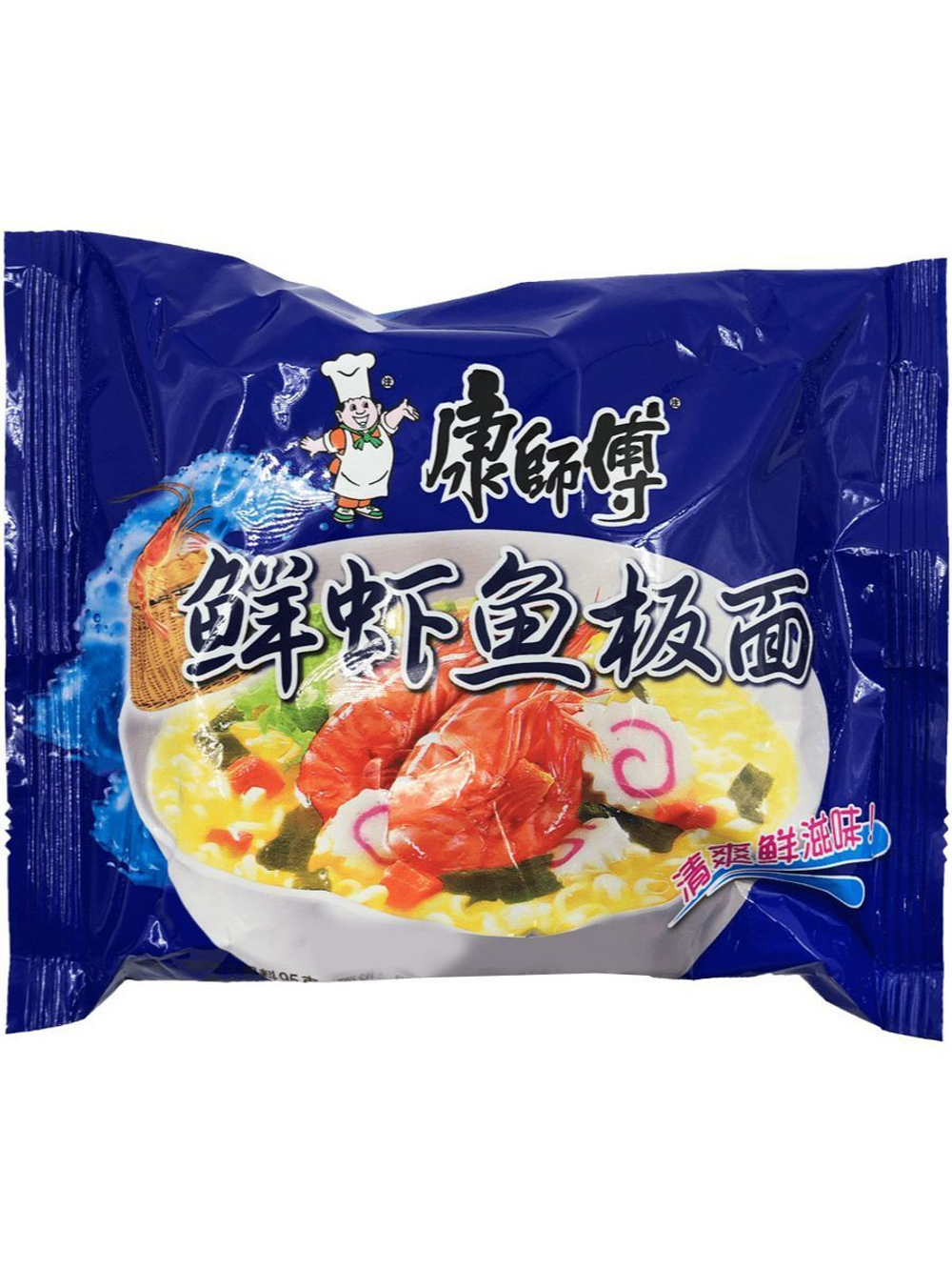 Лапша Master Kong со вкусом Креветок и Морепродуктов 98 г