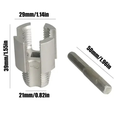 2 шт. Интегрированный инструмент для нарезания внутренней и внешней резьбы для водопроводных труб PPR диаметром 1/2 и 3/4 дюйма