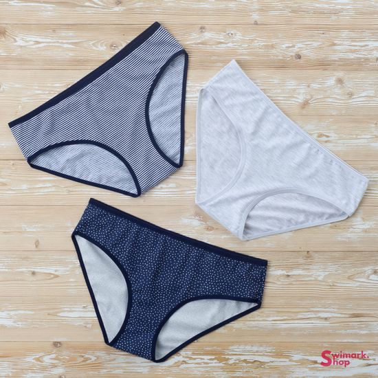 Трусики женские DOMINANT 55000-302, FULL BRIEF, 3 шт. в уп.
